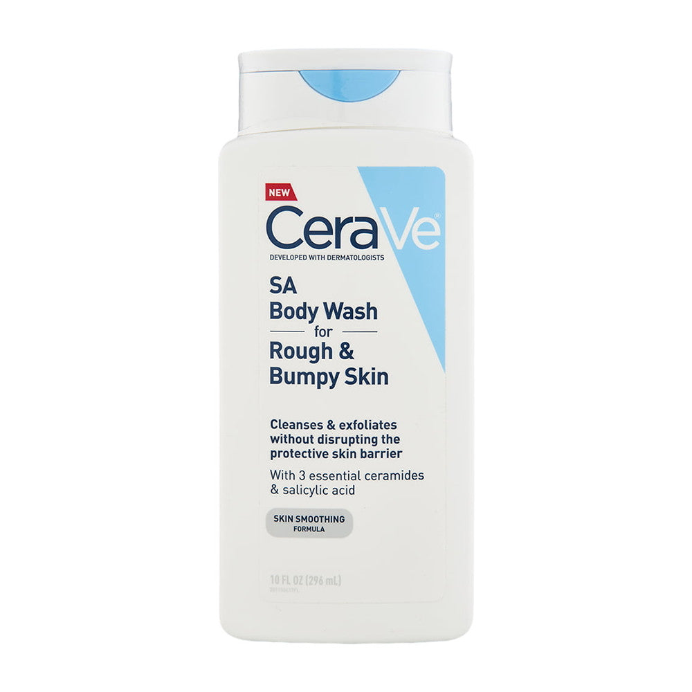 CeraVe SA Body Wash For Rough And Bumpy Skin, 10 Oz